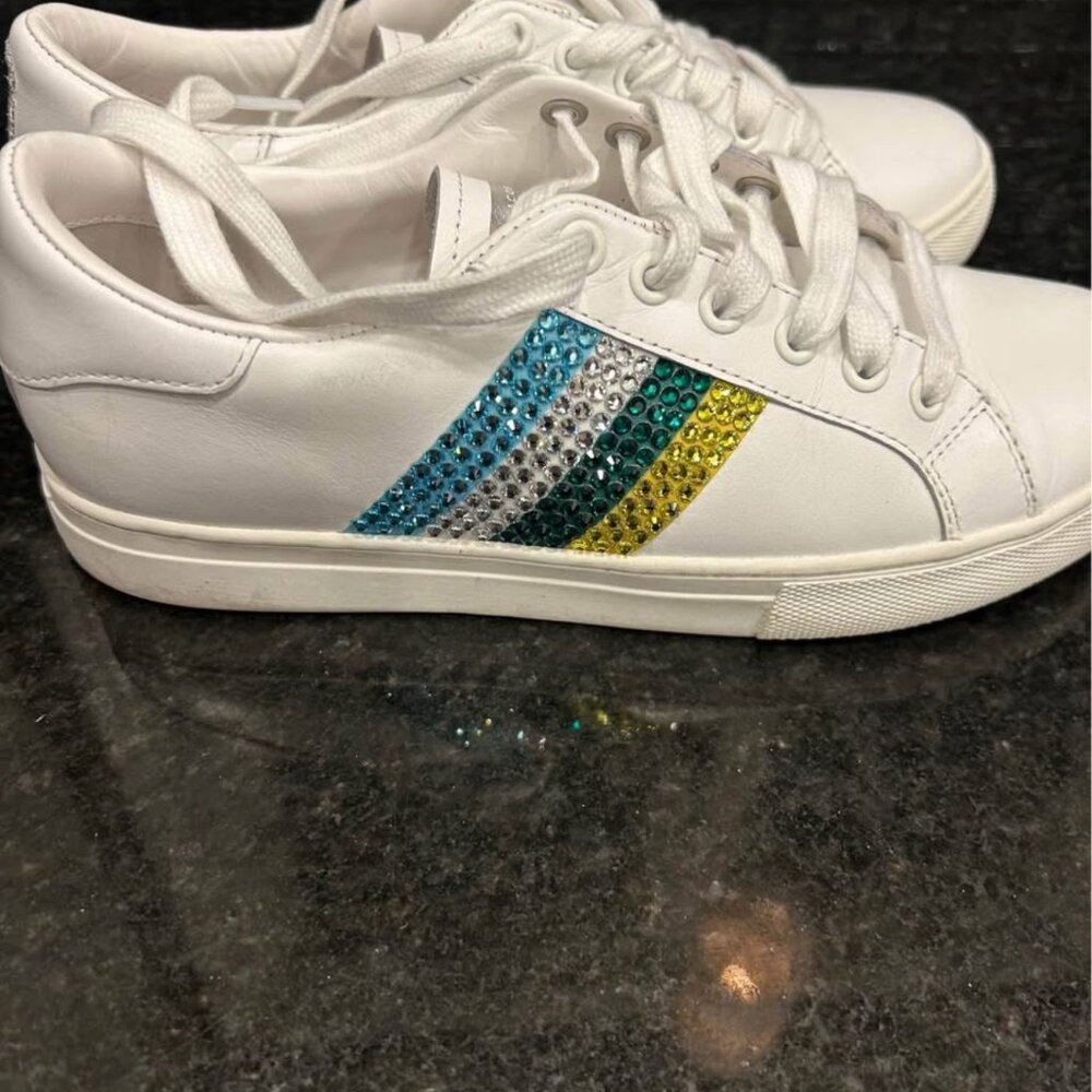 Marc Jacobs Rhinestone Sneakers Women 8